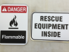 danager flammable sign