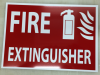 fire extinguisher signs