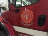 reflective fire truck graphics and logo
