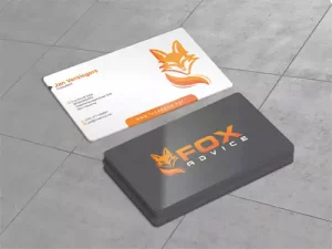 This image shows business card 12.