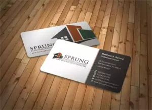 This image shows business card 16.