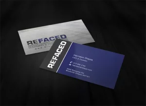 This image shows business card 6.