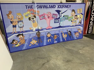 This image shows dibond billboard sign.