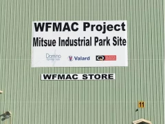 16Ft X 40Ft Large Exterior Building Banner This image shows 16ft x 40ft large exterior building banner.