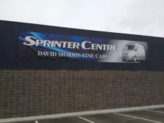 8Ft X 40Ft Full Color Vinyl Banner This image shows 8ft x 40ft full color vinyl banner.