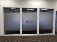 Boardroom Privacy Etch Frosted Glass This image shows boardroom privacy etch frosted glass.