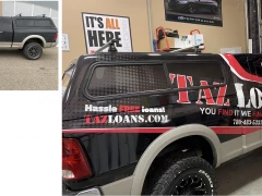 Dodge Half Avery Wrap Graphics This image shows dodge half avery wrap graphics.