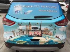 Escape Vehice Vinyl Wrap This image shows escape vehice vinyl wrap.