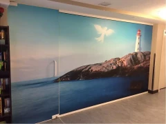 Glass Printed Vinyl Mural This image shows glass printed vinyl mural.