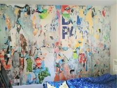 Graffiti Wall Mural This image shows graffiti wall mural.