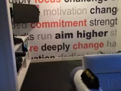 Gym Wall Mural This image shows gym wall mural.