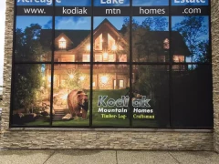 Kodiak Window Vinyl Graphics This image shows kodiak window vinyl graphics.