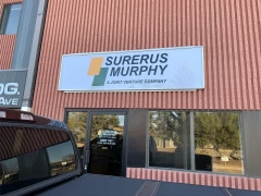 Outdoor Business Office Sign This image shows outdoor business office sign.