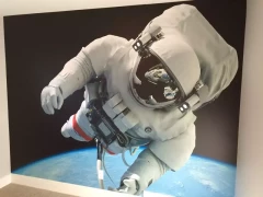 Space Man Wall Mural This image shows space man wall mural.