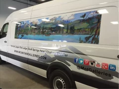 Van Business Graphics This image shows van business graphics.