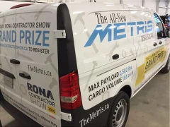 Van Vinyl Graphics Wrap This image shows van vinyl graphics wrap.