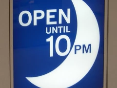 Acrylic Backlit Sign This image shows acrylic backlit sign.