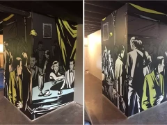 Basement Bar Man Cave Wall Prints This image shows basement bar man cave wall prints.