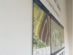 Clear Acrylic Sign With Reverse Print This image shows clear acrylic sign with reverse print.