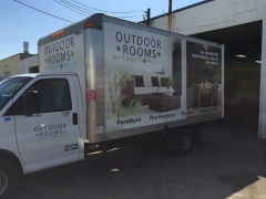 Cube Van 3M Vinyl Wraps This image shows cube van 3m vinyl wraps.