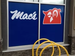 Custom Window Vinyl_Logo This image shows custom window vinyl_logo.