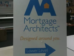Directional Sandwich Boards Directional Sandwich Boards. This is part of SignKore's Sandwich Boards collection, featuring sandwich boards, A-frame signs, sidewalk signs, portable signs, pavement signs.