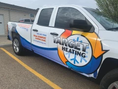 Dodge Ram Company Wrap This image shows dodge ram company wrap.