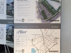 Foamcore On Easel Stand This image shows foamcore on easel stand.