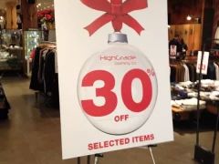 Foamcore Sale Sign This image shows foamcore sale sign.