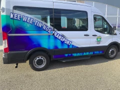 Ford Transit Van Graphic Wrap This image shows ford transit van graphic wrap.