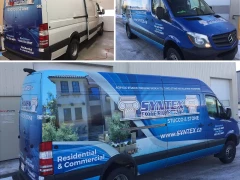 Graphic Design And Van Wrap This image shows graphic design and van wrap.