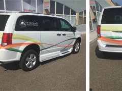 Healthcare Van Graphics Wrap This image shows healthcare van graphics wrap.