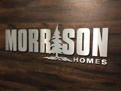 Home Builder Interior Office Wall Sign 3D Aluminum This image shows home builder interior office wall sign 3d aluminum.