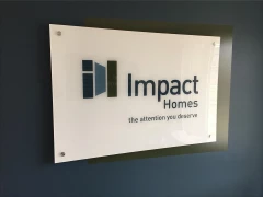 Home Builder Office Signage This image shows home builder office signage.