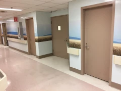 Hospital Wall Mural Signage This image shows hospital wall mural signage.