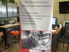 Imap Banner Stand This image shows imap banner stand.