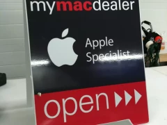 Mac Sandwich Board This image shows mac sandwich board.