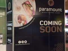 Mall Hoarding Prints This image shows mall hoarding prints.