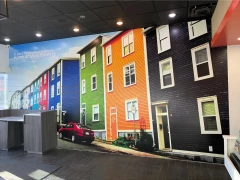 Mary Browns Wall Mural This image shows mary browns wall mural.