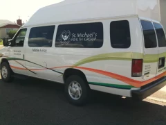 Medical Van Vinyl Graphics And Lettering This image shows medical van vinyl graphics and lettering.