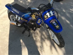 Mini Dirtbike Graphics This image shows mini dirtbike graphics.