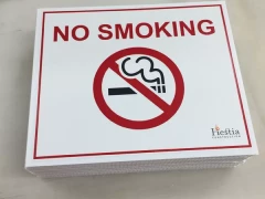 No Smoking Signs This image shows no smoking signs.