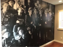 Office Vinyl Wall Mural This image shows office vinyl wall mural.