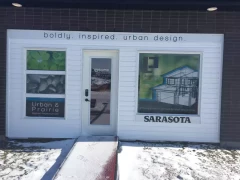 Perforated Window Graphics Perforated Window Graphics. This is part of SignKore's Window/Vinyl Lettering collection, featuring window lettering, vinyl lettering, window graphics, storefront window signs, glass decals.