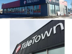 Plastic Formed Letter Signage This image shows plastic formed letter signage.