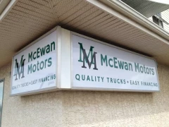 Plexi Glass Backlit Sign This image shows plexi glass backlit sign.