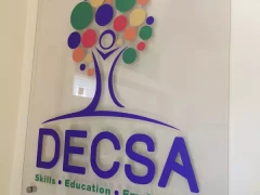 Plexiglass Wall Sign This image shows plexiglass wall sign.