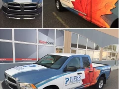 Plumber Truck Buisness Digital Wrap This image shows plumber truck buisness digital wrap.