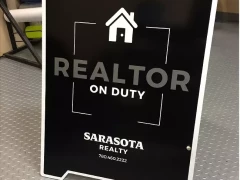 Realtor Sandwich Board This image shows realtor sandwich board.