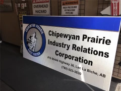 Reflective High Vis Highway Sign This image shows reflective high vis highway sign.